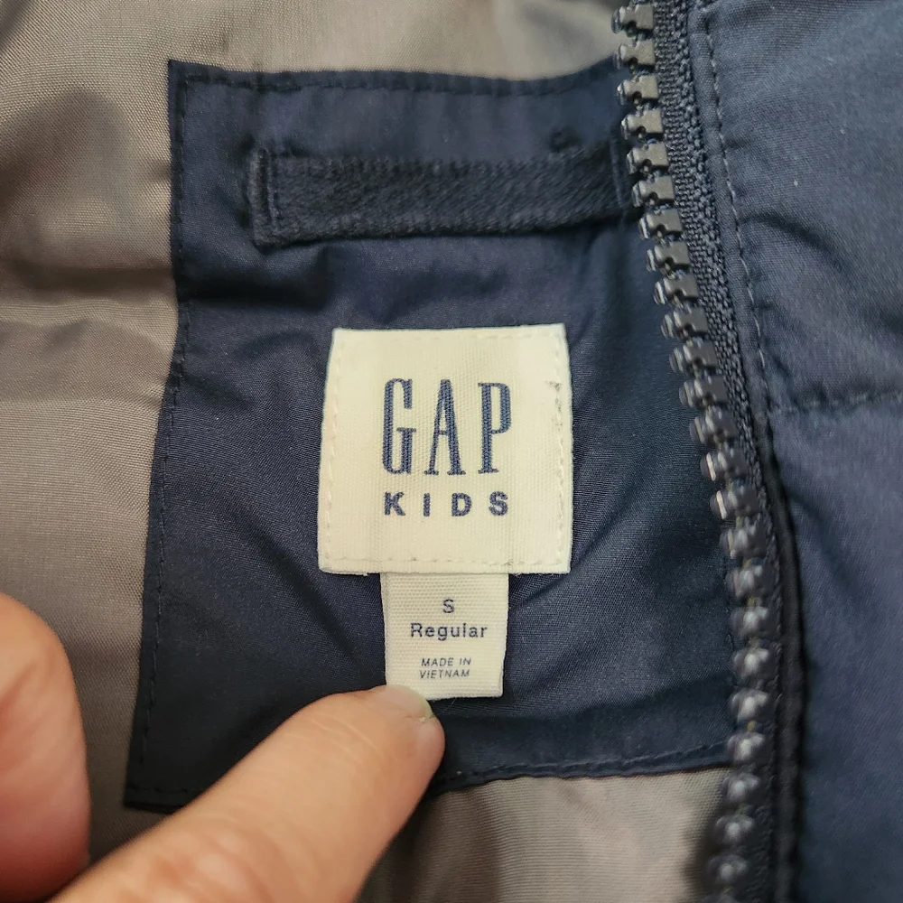 Gap Kids Navy Puffer Vest